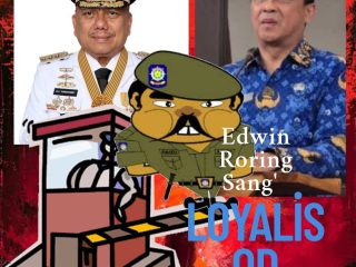 Rumah OD Di Kinilow Masi Di Jaga Satpol PP, Edwin Roring Tetap Tunjukkan Loyalitasnya